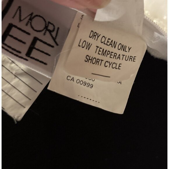 Morilee White Elegant Beaded Floor Length Wedding/Formal Gown Dress Sz 7/8 READ - Picture 9 of 10